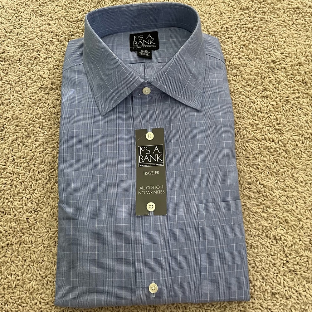 NWT navy button down